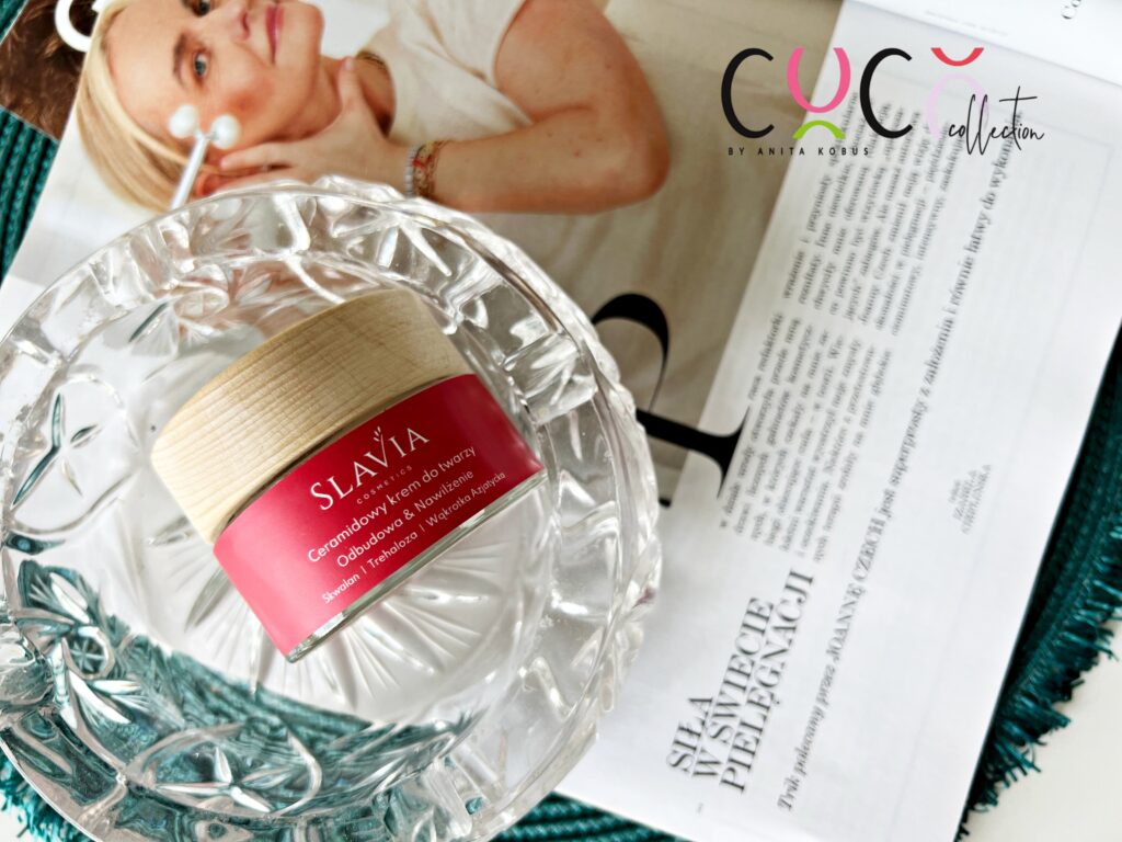 Ceramidowy krem do twarzy Slavia Cosmetics - opinia. COCO COLLECTION blog