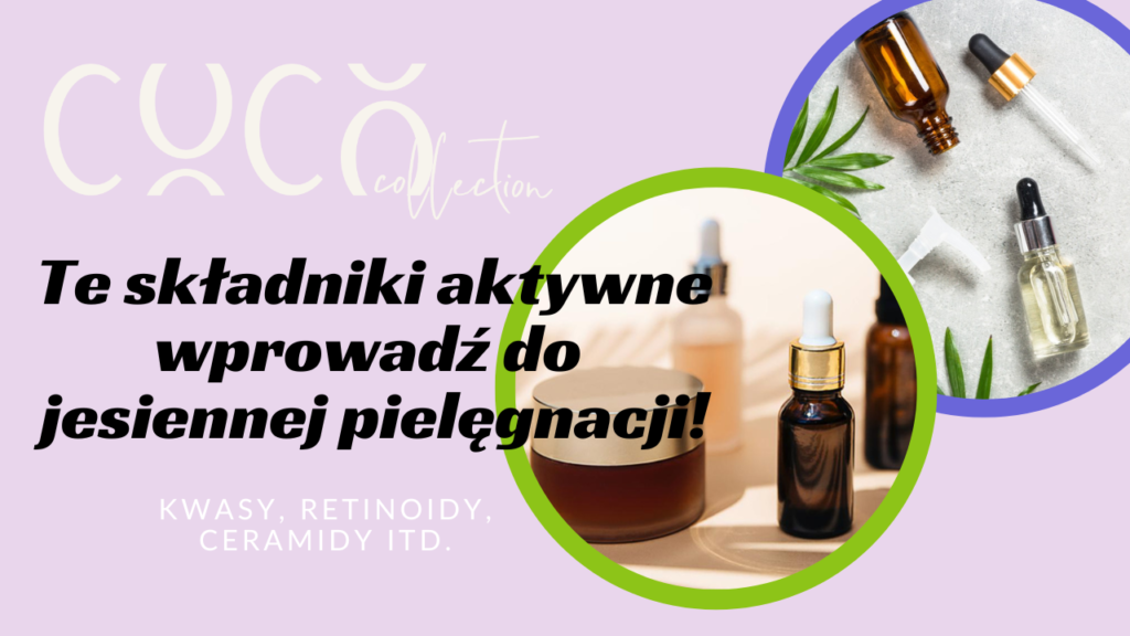 Składniki aktywne w jesiennej pielęgnacji. Na nie postaw! 
COCO COLLECTION blog