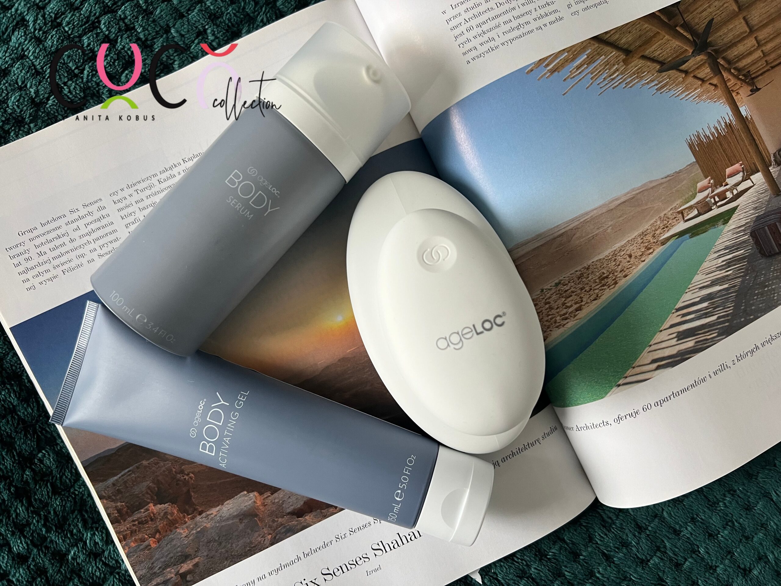 WellSPA iO Nu Skin COCO COLLECTION blog