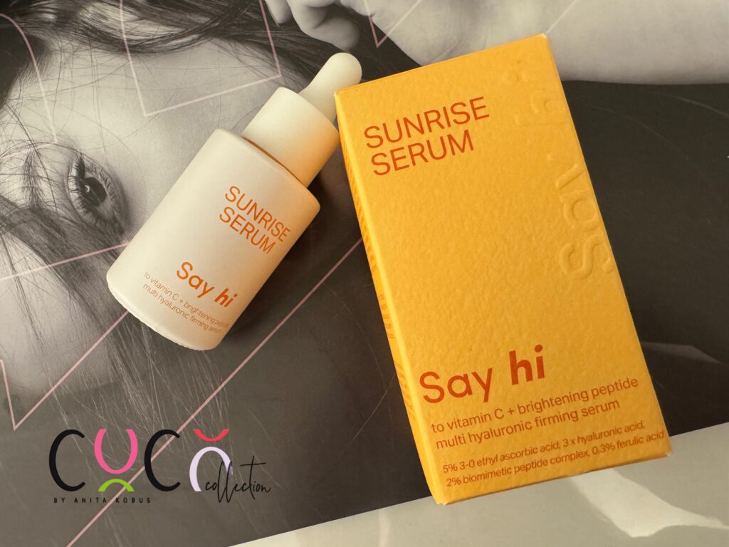 Say hi SUNRISE SERUM 
CoCo Collection blog