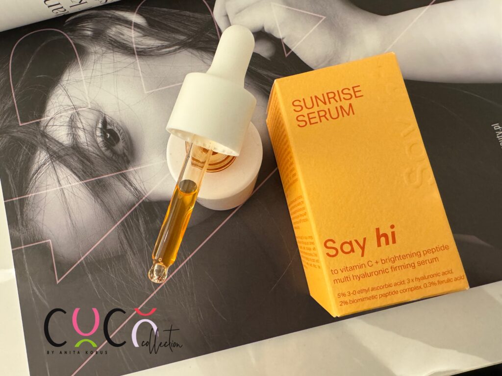 Say hi SUNRISE SERUM 
CoCo Collection blog
