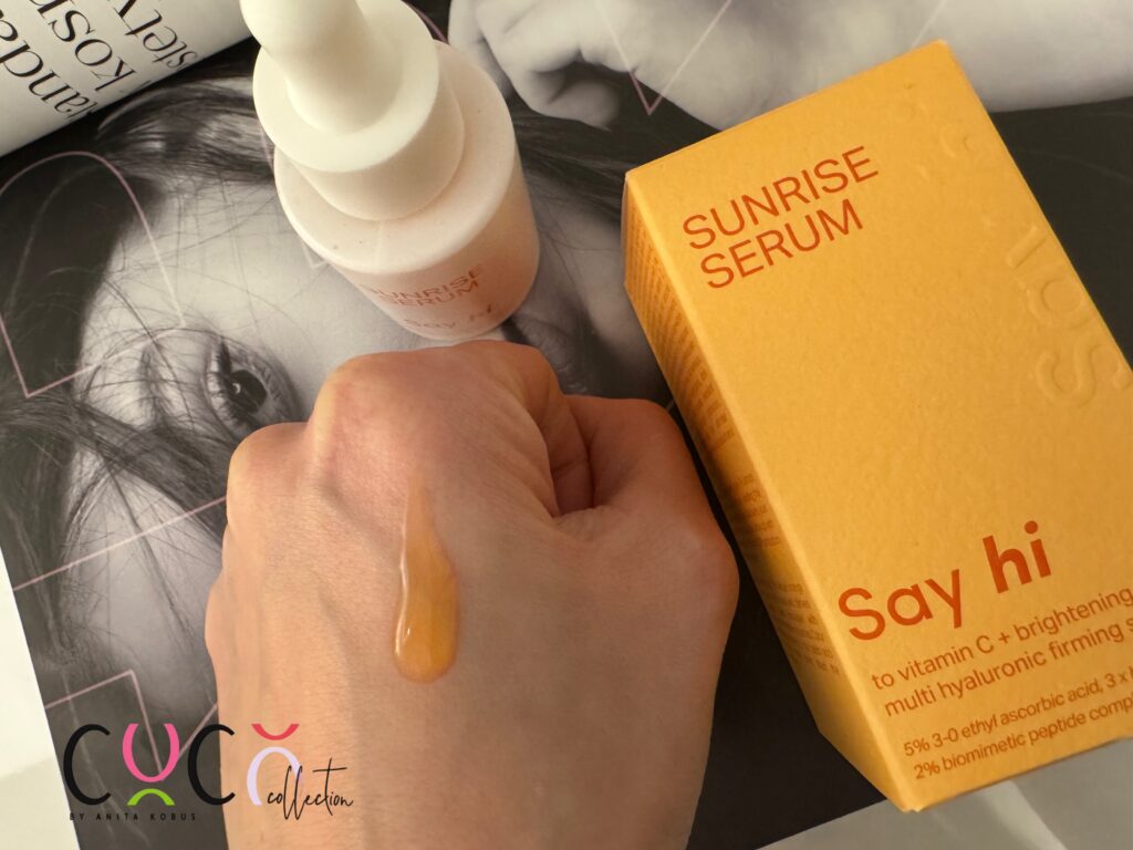 Say hi SUNRISE SERUM 
CoCo Collection blog