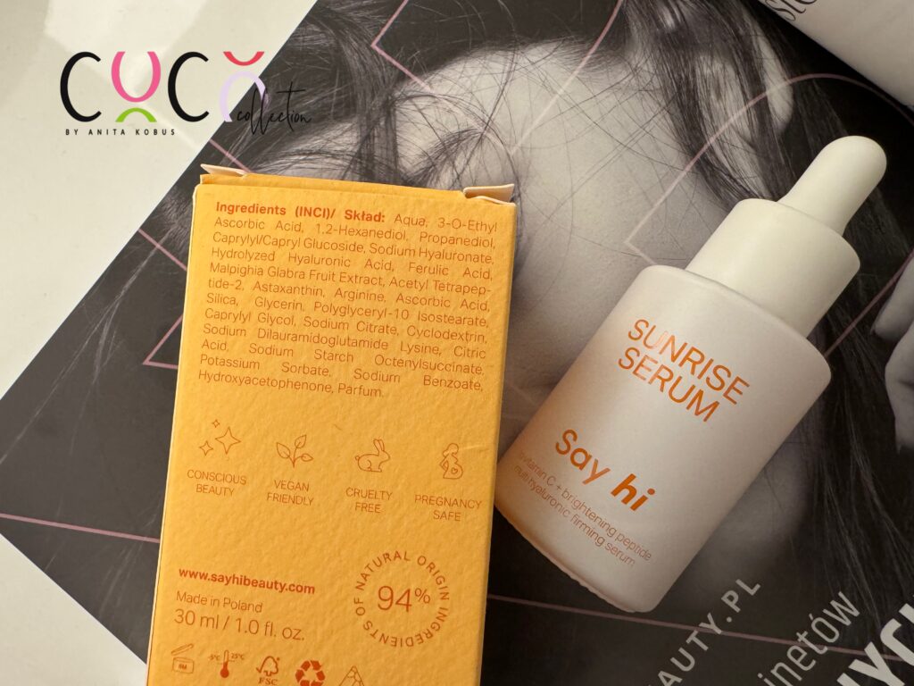 Say hi SUNRISE SERUM 
CoCo Collection blog