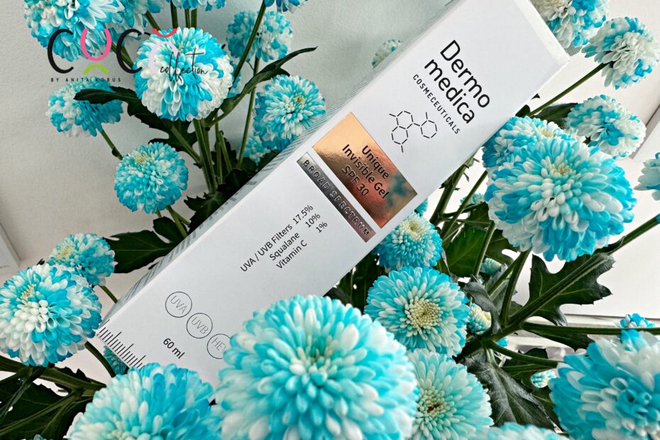 Dermomedica żelowe serum z SPF 30 COCO COLLECTION blog