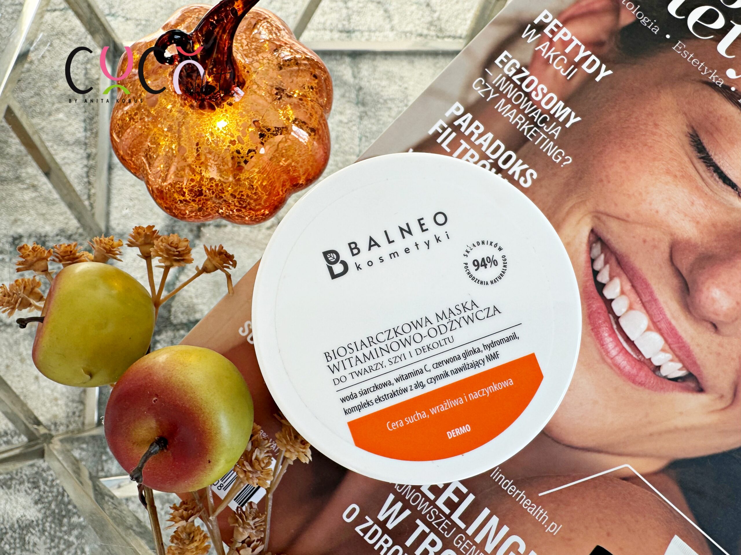 Balneo Kosmetyki maska do twarzy Coco Collection blog