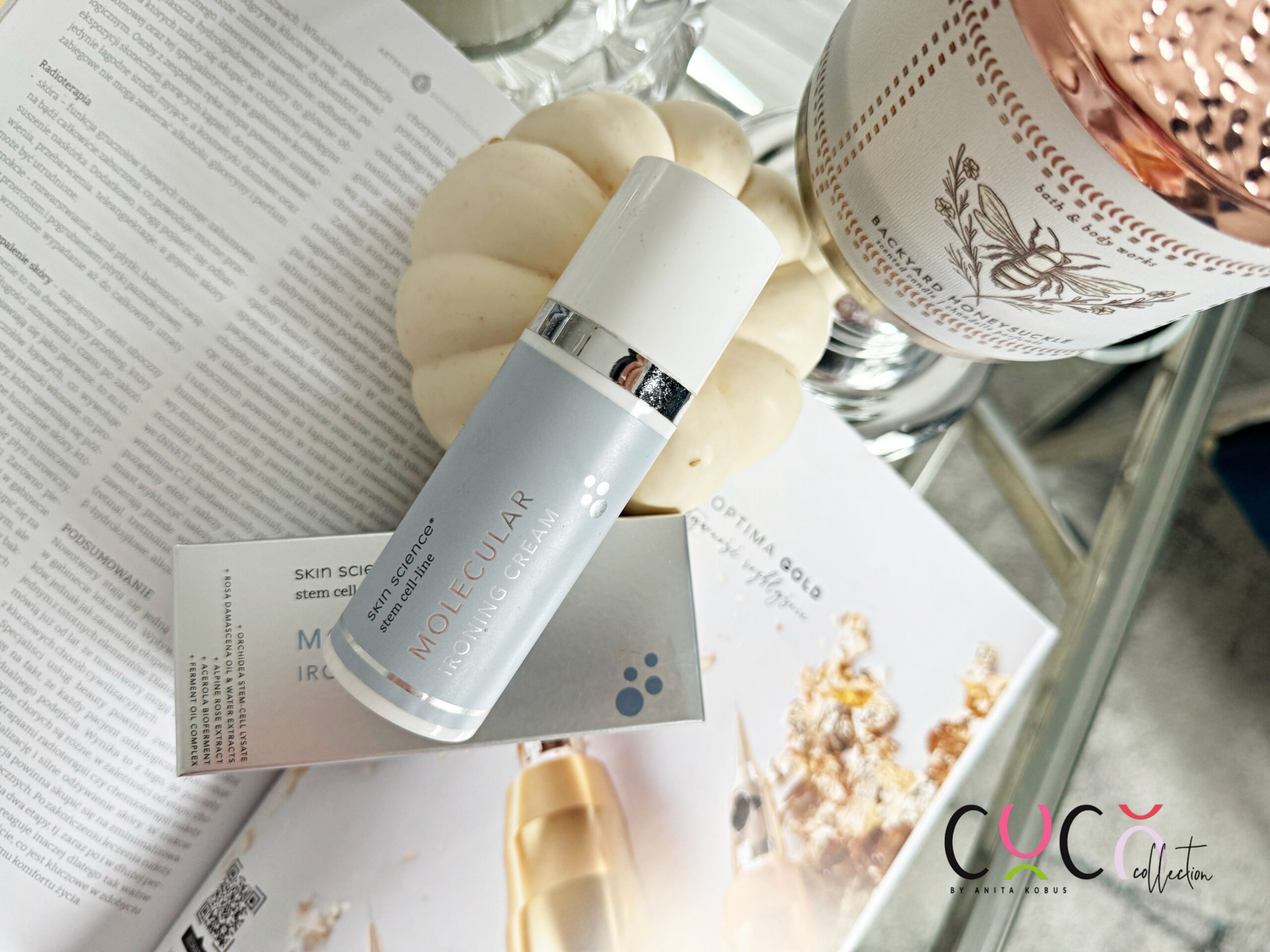 Skin Science Molecular krem żelazko Coco Collection blog
