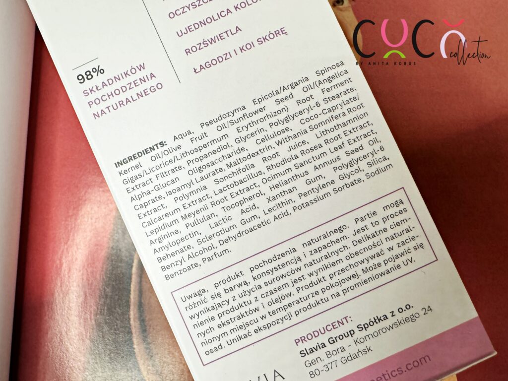 Slavia Cosmetics tonik
COCO COLLECTION blog