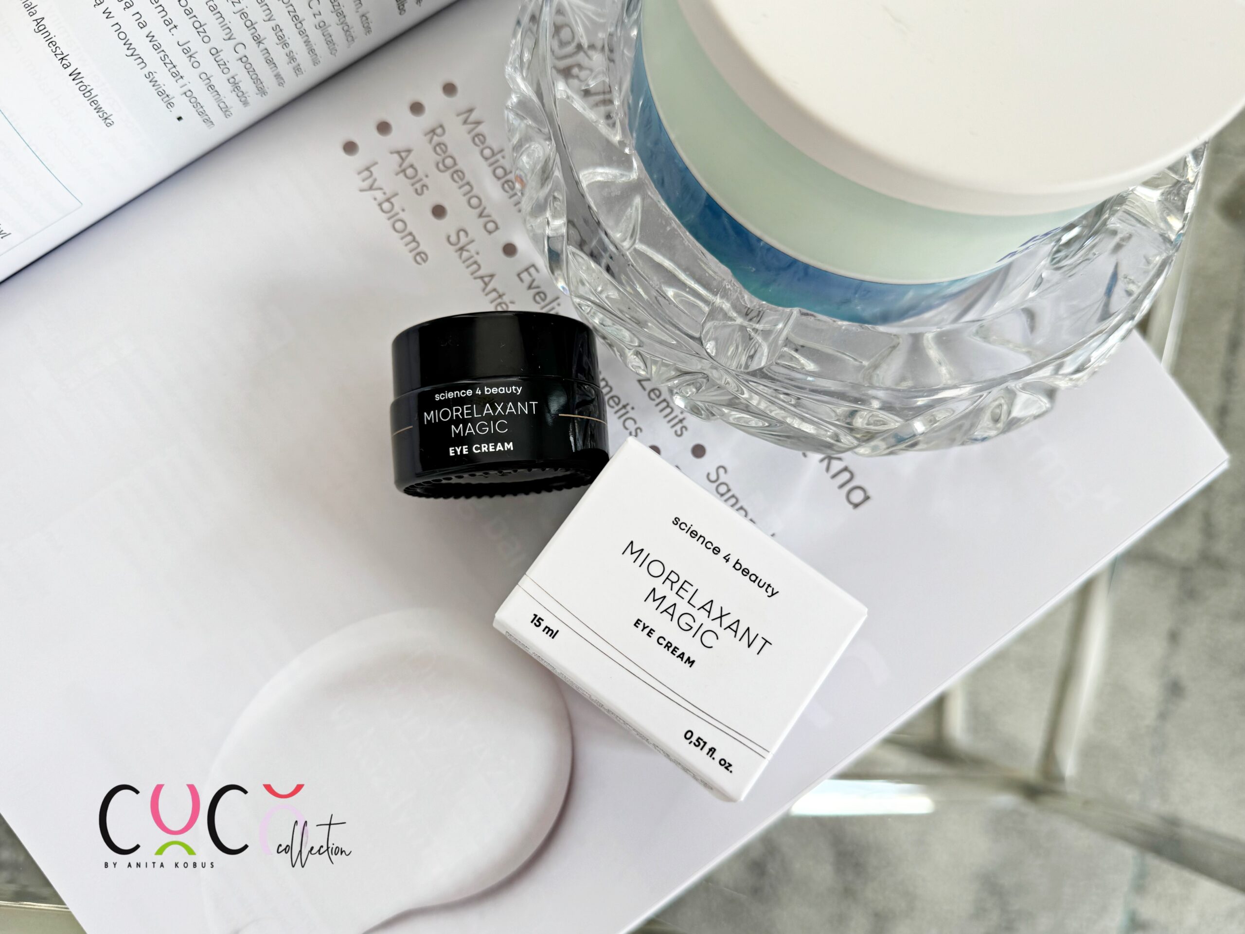 Miorelaxant Magic Eye Cream COCO COLLECTION blog 